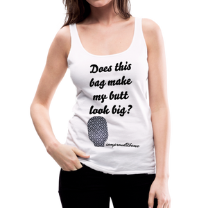 OSTOMY BAG AZTEC DIAMOND Premium Tank Top (Adult) - white