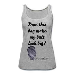 OSTOMY BAG AZTEC DIAMOND Premium Tank Top (Adult) - heather gray