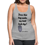 OSTOMY BAG AZTEC DIAMOND Premium Tank Top (Adult) - heather gray