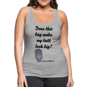 OSTOMY BAG AZTEC DIAMOND Premium Tank Top (Adult) - heather gray