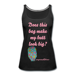 OSTOMY BAG HAPPY FOOD Premium Tank Top (Adult) - black