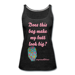 OSTOMY BAG HAPPY FOOD Premium Tank Top (Adult) - charcoal gray