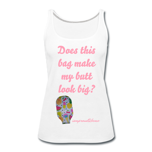 OSTOMY BAG SUMMERTIME TREATS Premium Tank Top (Adult) - white