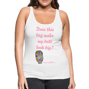OSTOMY BAG SUMMERTIME TREATS Premium Tank Top (Adult) - white