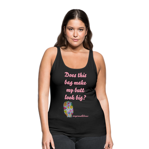 OSTOMY BAG SUMMERTIME TREATS Premium Tank Top (Adult) - black