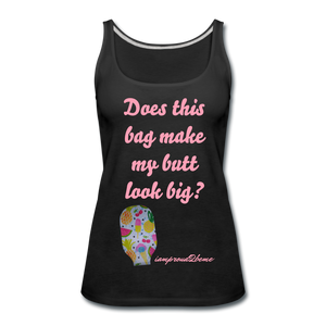 OSTOMY BAG SUMMERTIME TREATS Premium Tank Top (Adult) - black