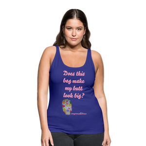 OSTOMY BAG SUMMERTIME TREATS Premium Tank Top (Adult) - royal blue