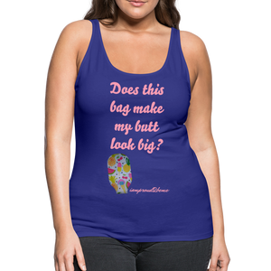 OSTOMY BAG SUMMERTIME TREATS Premium Tank Top (Adult) - royal blue