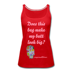 OSTOMY BAG SUMMERTIME TREATS Premium Tank Top (Adult) - red