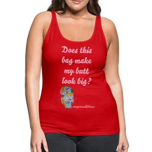 OSTOMY BAG SUMMERTIME TREATS Premium Tank Top (Adult) - red