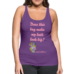 OSTOMY BAG SUMMERTIME TREATS Premium Tank Top (Adult) - purple