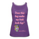 OSTOMY BAG SUMMERTIME TREATS Premium Tank Top (Adult) - purple