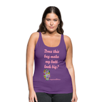OSTOMY BAG SUMMERTIME TREATS Premium Tank Top (Adult) - purple