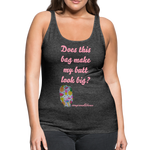 OSTOMY BAG SUMMERTIME TREATS Premium Tank Top (Adult) - charcoal gray