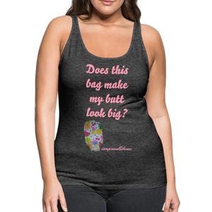 OSTOMY BAG SUMMERTIME TREATS Premium Tank Top (Adult) - charcoal gray