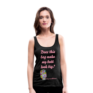 OSTOMY BAG SUMMERTIME TREATS Premium Tank Top (Adult) - charcoal gray