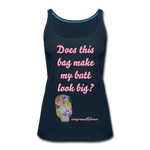 OSTOMY BAG SUMMERTIME TREATS Premium Tank Top (Adult) - deep navy