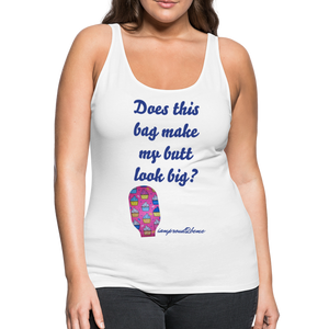 OSTOMY BAG HAPPY CUPCAKES Premium Tank Top (Adult) - white
