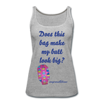 OSTOMY BAG HAPPY CUPCAKES Premium Tank Top (Adult) - heather gray