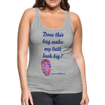 OSTOMY BAG HAPPY CUPCAKES Premium Tank Top (Adult) - heather gray