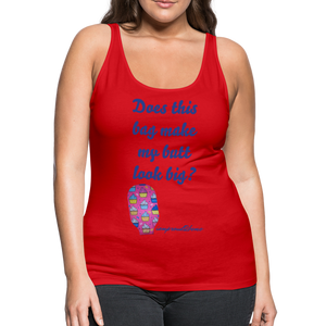 OSTOMY BAG HAPPY CUPCAKES Premium Tank Top (Adult) - red