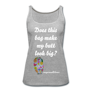 OSTOMY BAG SUMMERTIME TREATS Premium Tank Top (Adult) - heather gray