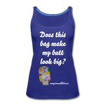 OSTOMY BAG SUMMERTIME TREATS Premium Tank Top (Adult) - royal blue