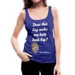 OSTOMY BAG SUMMERTIME TREATS Premium Tank Top (Adult) - royal blue