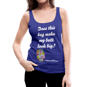 OSTOMY BAG SUMMERTIME TREATS Premium Tank Top (Adult) - royal blue