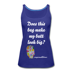 OSTOMY BAG SUMMERTIME TREATS Premium Tank Top (Adult) - royal blue