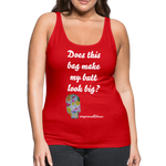 OSTOMY BAG SUMMERTIME TREATS Premium Tank Top (Adult) - red