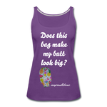 OSTOMY BAG SUMMERTIME TREATS Premium Tank Top (Adult) - purple