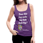 OSTOMY BAG SUMMERTIME TREATS Premium Tank Top (Adult) - purple
