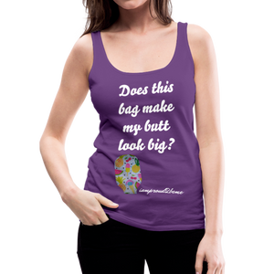 OSTOMY BAG SUMMERTIME TREATS Premium Tank Top (Adult) - purple