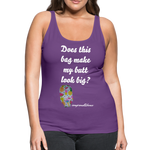 OSTOMY BAG SUMMERTIME TREATS Premium Tank Top (Adult) - purple