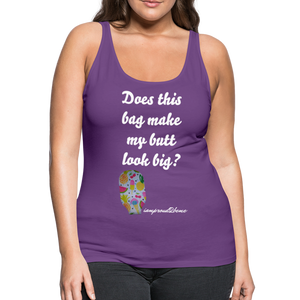 OSTOMY BAG SUMMERTIME TREATS Premium Tank Top (Adult) - purple
