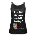 OSTOMY BAG SUMMERTIME TREATS Premium Tank Top (Adult) - charcoal gray