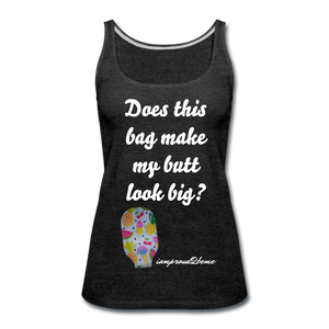 OSTOMY BAG SUMMERTIME TREATS Premium Tank Top (Adult) - charcoal gray