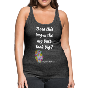 OSTOMY BAG SUMMERTIME TREATS Premium Tank Top (Adult) - charcoal gray