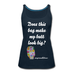 OSTOMY BAG SUMMERTIME TREATS Premium Tank Top (Adult) - deep navy