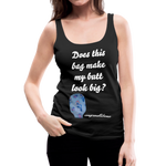 OSTOMY BAG MERMAID Premium Tank Top (Adult) - black