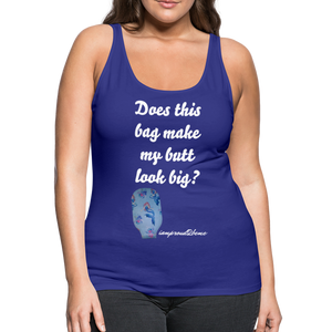 OSTOMY BAG MERMAID Premium Tank Top (Adult) - royal blue