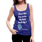 OSTOMY BAG MERMAID Premium Tank Top (Adult) - royal blue