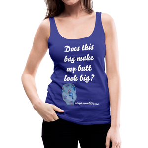 OSTOMY BAG MERMAID Premium Tank Top (Adult) - royal blue