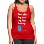 OSTOMY BAG MERMAID Premium Tank Top (Adult) - red