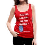 OSTOMY BAG MERMAID Premium Tank Top (Adult) - red