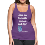 OSTOMY BAG MERMAID Premium Tank Top (Adult) - purple