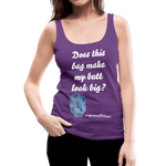 OSTOMY BAG MERMAID Premium Tank Top (Adult) - purple