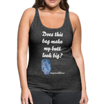 OSTOMY BAG MERMAID Premium Tank Top (Adult) - charcoal gray