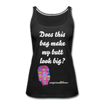 OSTOMY BAG HAPPY CUPCAKES Premium Tank Top (Adult) - black